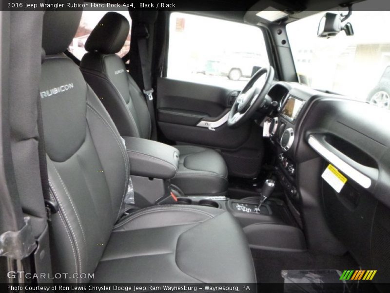 Black / Black 2016 Jeep Wrangler Rubicon Hard Rock 4x4
