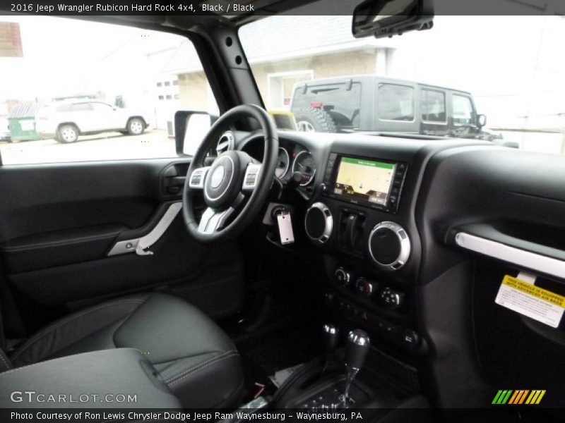 Black / Black 2016 Jeep Wrangler Rubicon Hard Rock 4x4