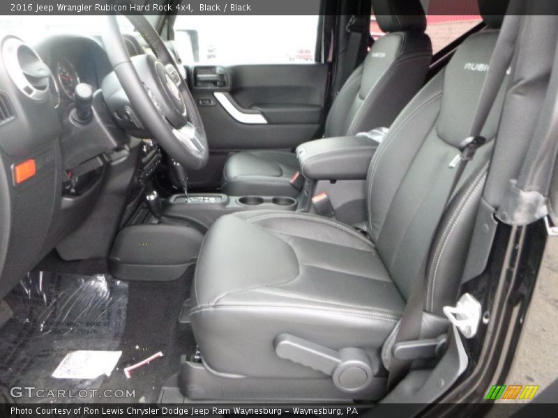  2016 Wrangler Rubicon Hard Rock 4x4 Black Interior