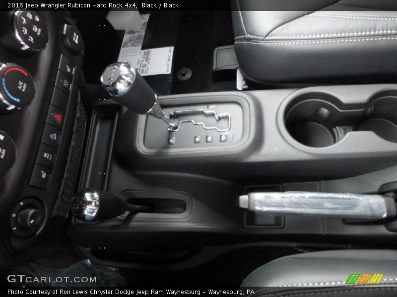 Black / Black 2016 Jeep Wrangler Rubicon Hard Rock 4x4