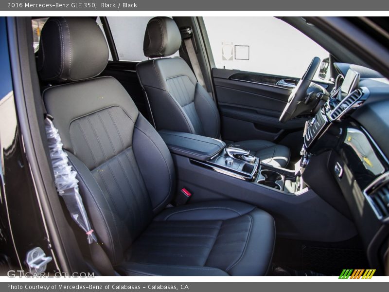Black / Black 2016 Mercedes-Benz GLE 350