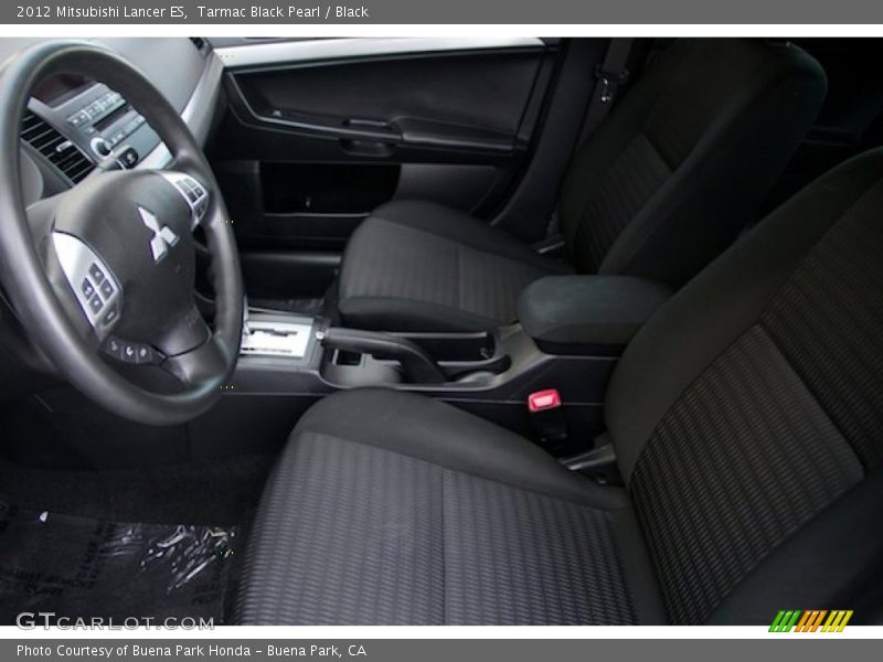 Tarmac Black Pearl / Black 2012 Mitsubishi Lancer ES