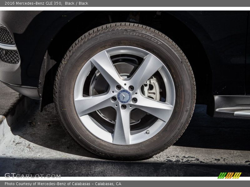 Black / Black 2016 Mercedes-Benz GLE 350