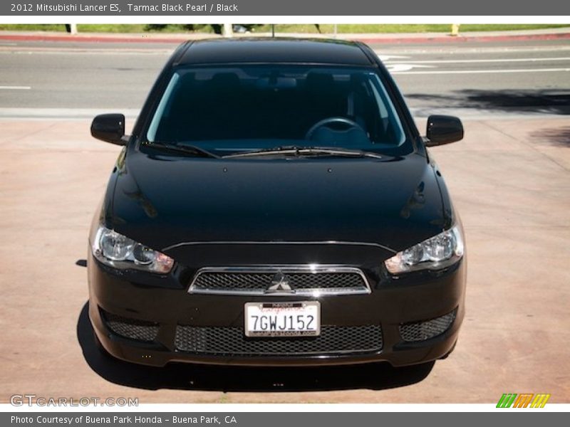 Tarmac Black Pearl / Black 2012 Mitsubishi Lancer ES