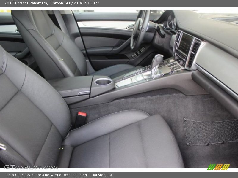 Carbon Grey Metallic / Black 2015 Porsche Panamera