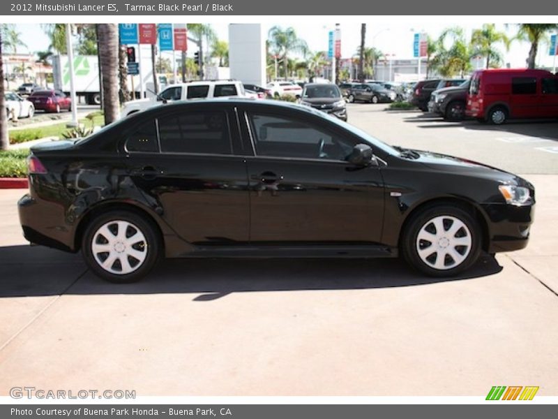 Tarmac Black Pearl / Black 2012 Mitsubishi Lancer ES