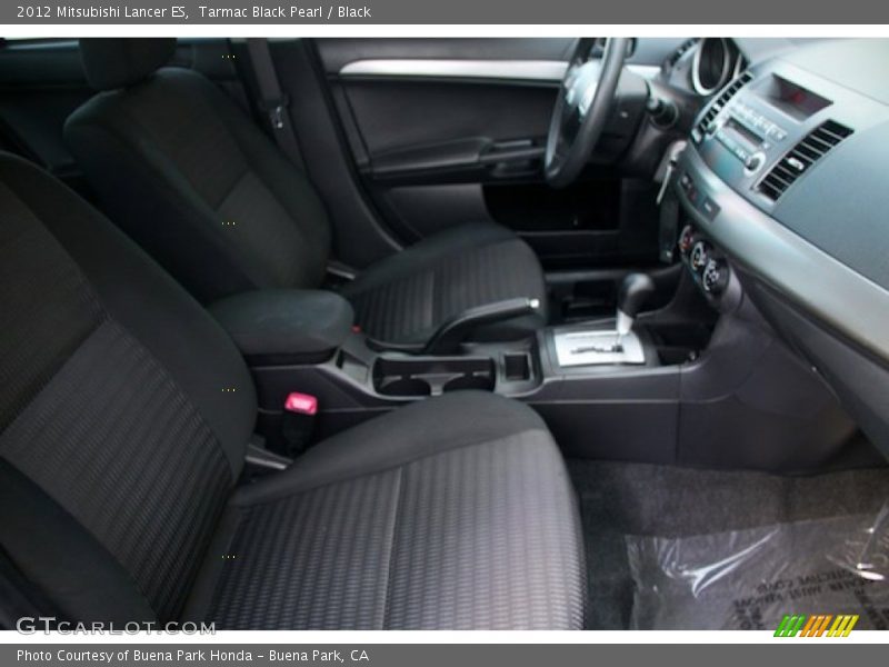 Tarmac Black Pearl / Black 2012 Mitsubishi Lancer ES