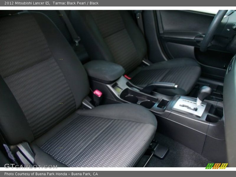 Tarmac Black Pearl / Black 2012 Mitsubishi Lancer ES