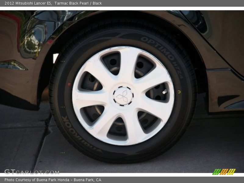 Tarmac Black Pearl / Black 2012 Mitsubishi Lancer ES