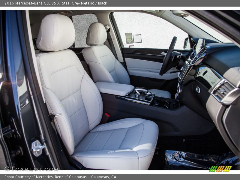 Steel Grey Metallic / Black 2016 Mercedes-Benz GLE 350