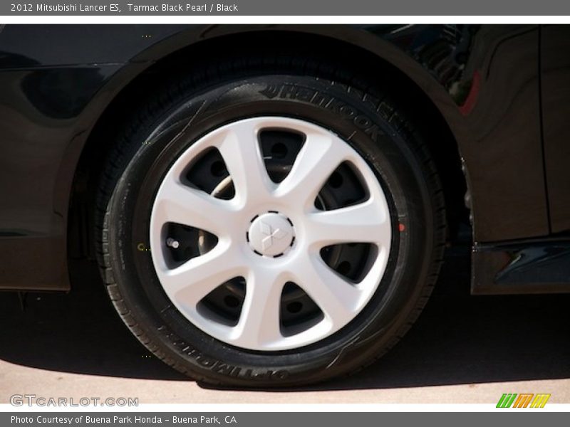 Tarmac Black Pearl / Black 2012 Mitsubishi Lancer ES