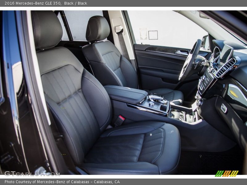 Black / Black 2016 Mercedes-Benz GLE 350