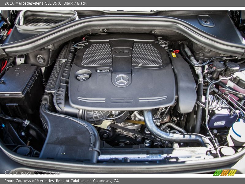 Black / Black 2016 Mercedes-Benz GLE 350