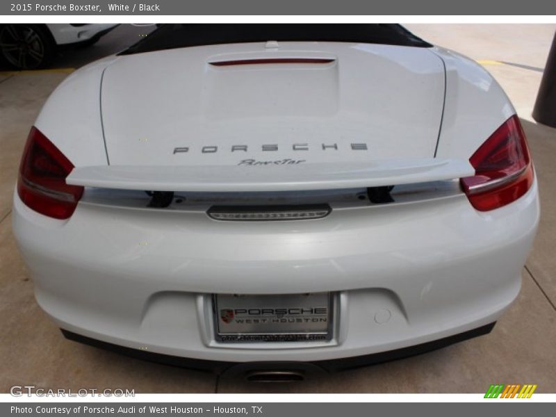 White / Black 2015 Porsche Boxster