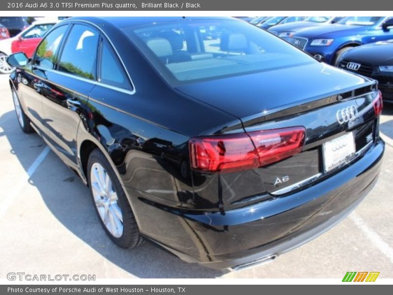 Brilliant Black / Black 2016 Audi A6 3.0 TFSI Premium Plus quattro