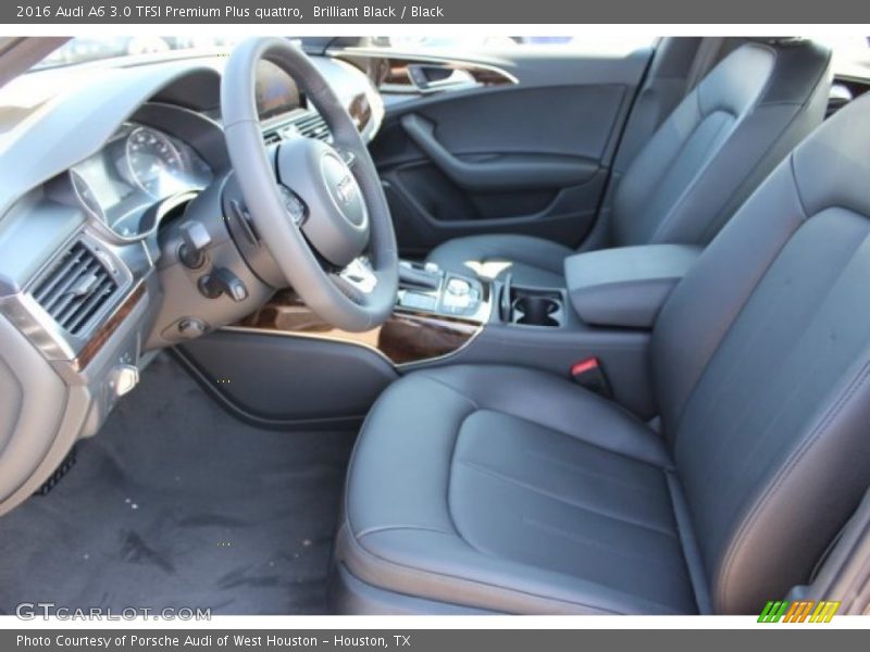 Brilliant Black / Black 2016 Audi A6 3.0 TFSI Premium Plus quattro