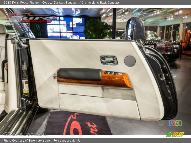 Darkest Tungsten / Creme Light/Black Contrast 2013 Rolls-Royce Phantom Coupe