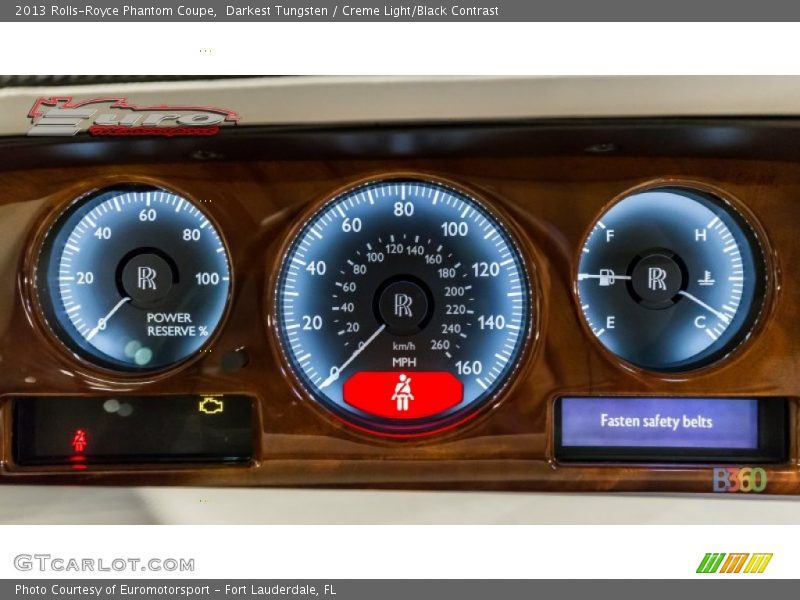 Darkest Tungsten / Creme Light/Black Contrast 2013 Rolls-Royce Phantom Coupe