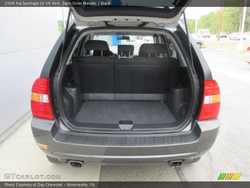 Satin Silver Metallic / Black 2008 Kia Sportage LX V6 4x4