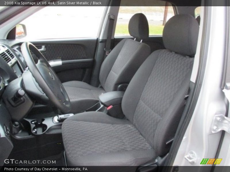 Satin Silver Metallic / Black 2008 Kia Sportage LX V6 4x4