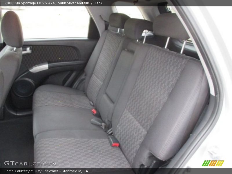 Satin Silver Metallic / Black 2008 Kia Sportage LX V6 4x4