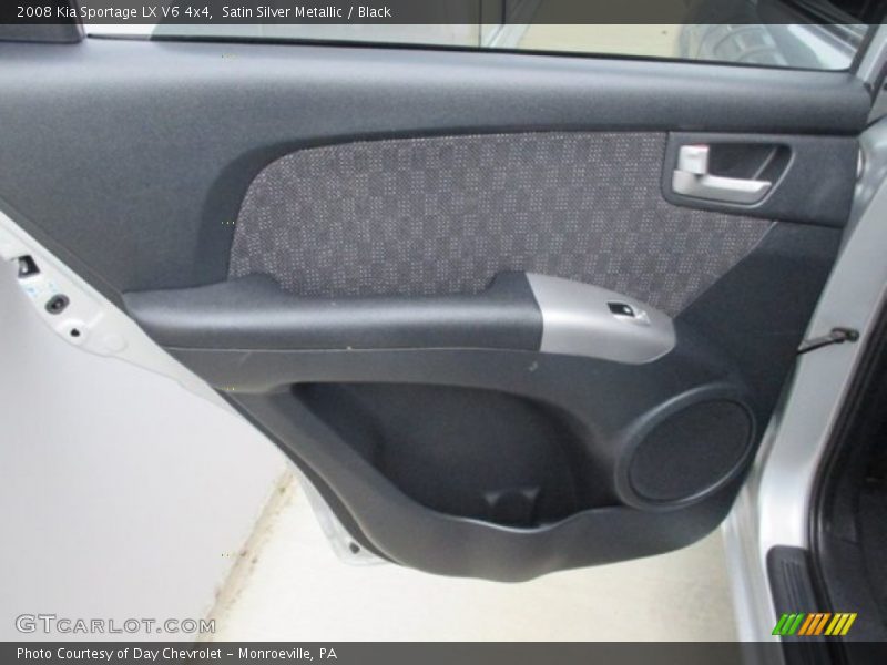 Satin Silver Metallic / Black 2008 Kia Sportage LX V6 4x4