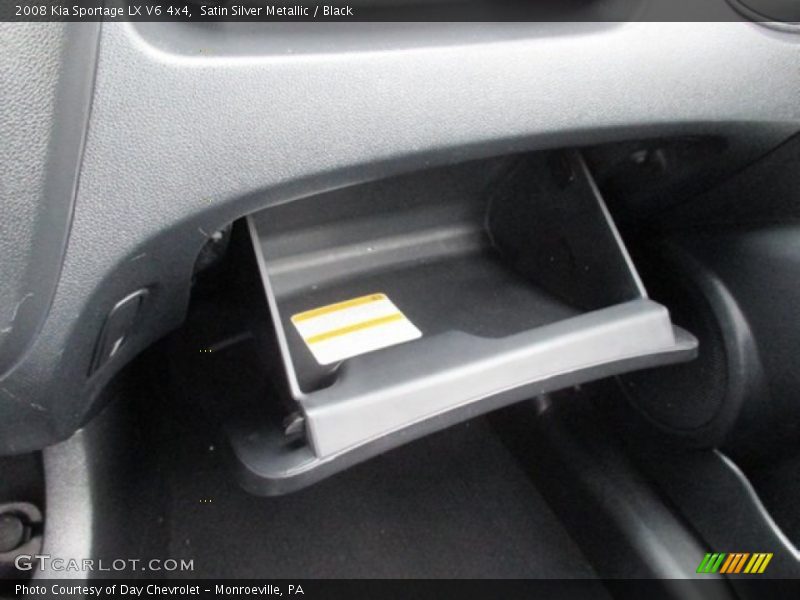 Satin Silver Metallic / Black 2008 Kia Sportage LX V6 4x4