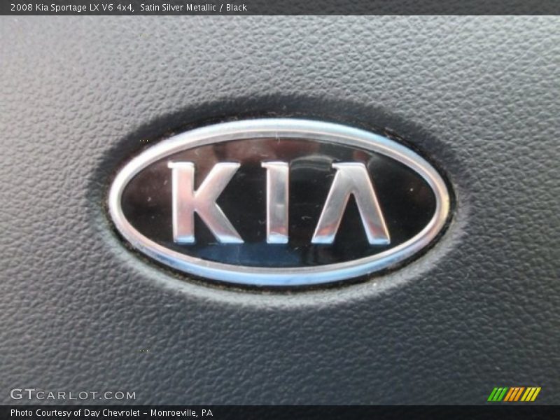 Satin Silver Metallic / Black 2008 Kia Sportage LX V6 4x4