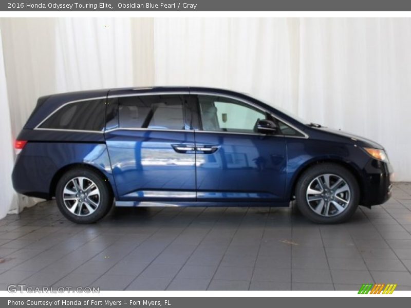  2016 Odyssey Touring Elite Obsidian Blue Pearl