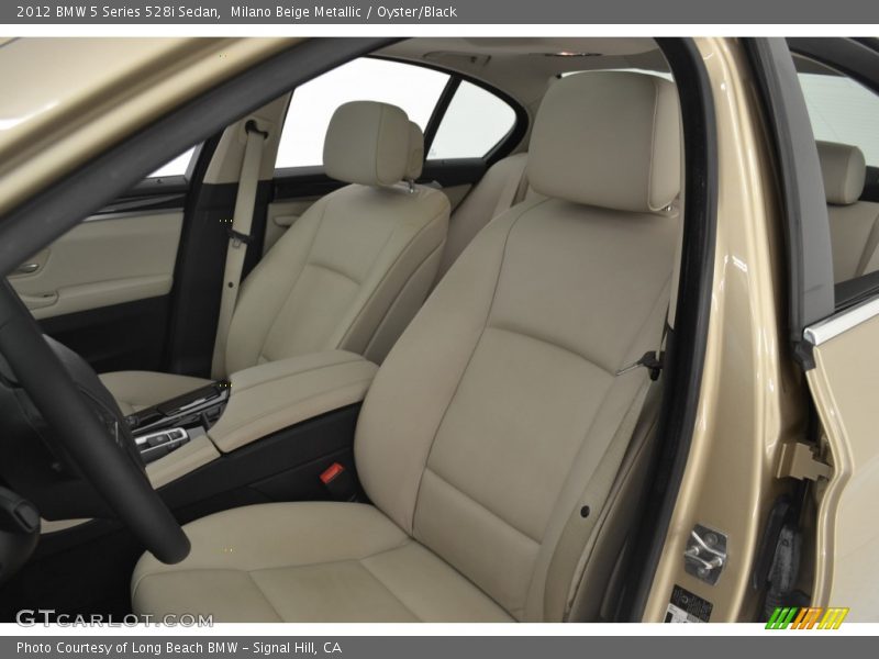 Milano Beige Metallic / Oyster/Black 2012 BMW 5 Series 528i Sedan