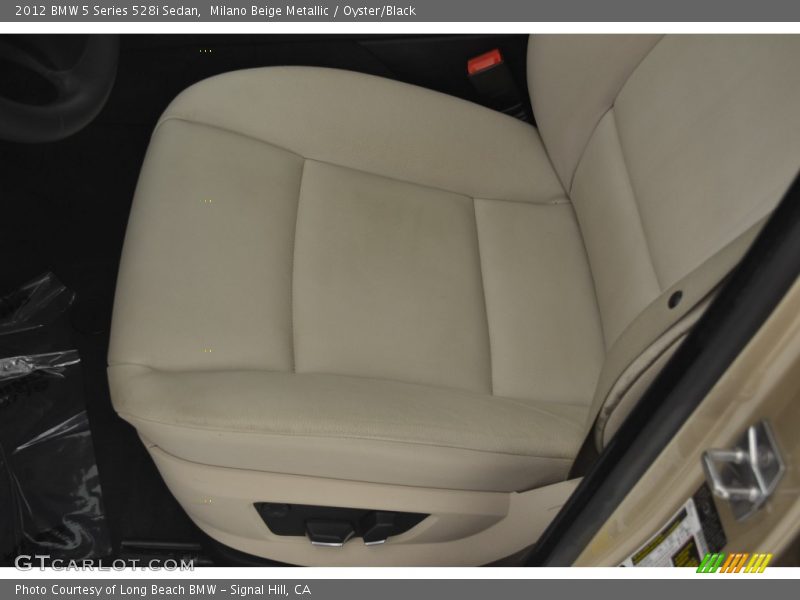 Milano Beige Metallic / Oyster/Black 2012 BMW 5 Series 528i Sedan