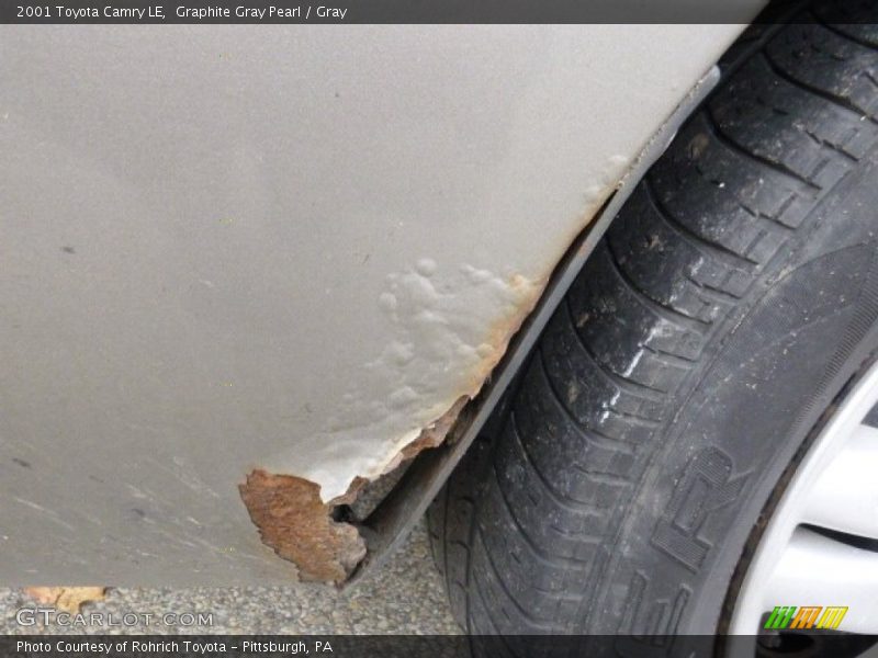 Graphite Gray Pearl / Gray 2001 Toyota Camry LE