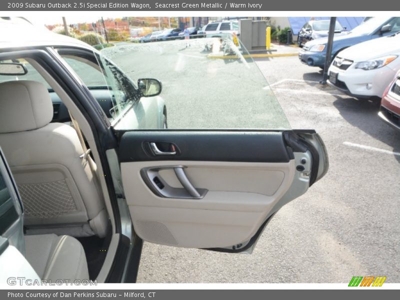 Seacrest Green Metallic / Warm Ivory 2009 Subaru Outback 2.5i Special Edition Wagon