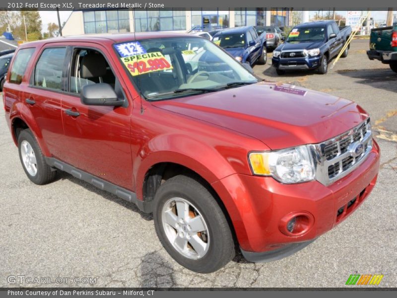 Toreador Red Metallic / Stone 2012 Ford Escape XLS