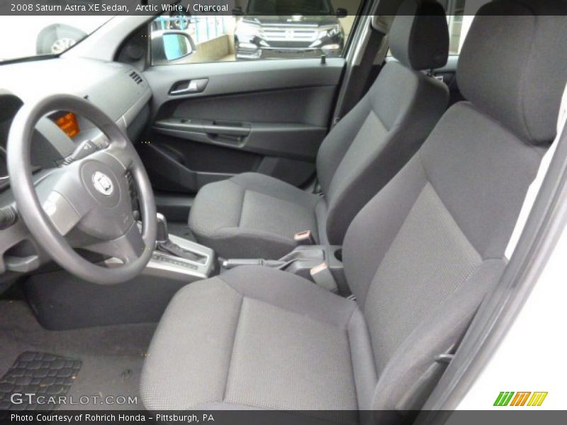 Arctic White / Charcoal 2008 Saturn Astra XE Sedan
