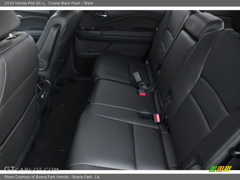 Crystal Black Pearl / Black 2016 Honda Pilot EX-L
