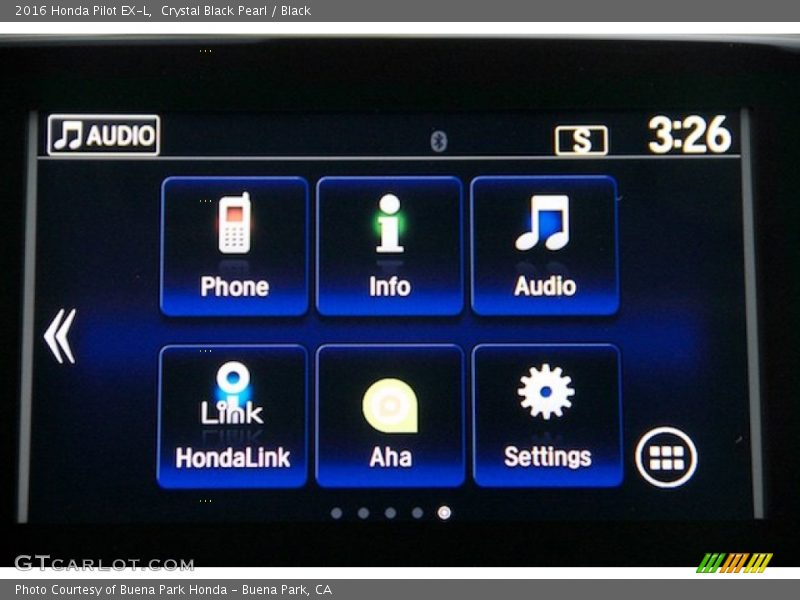 Crystal Black Pearl / Black 2016 Honda Pilot EX-L