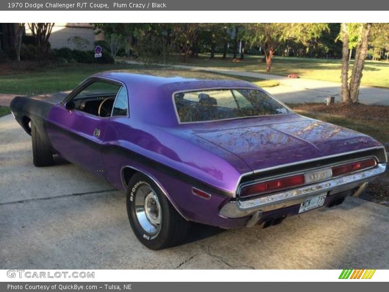 Plum Crazy / Black 1970 Dodge Challenger R/T Coupe