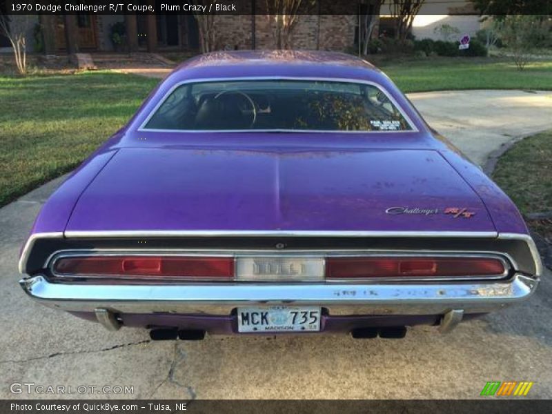 Plum Crazy / Black 1970 Dodge Challenger R/T Coupe