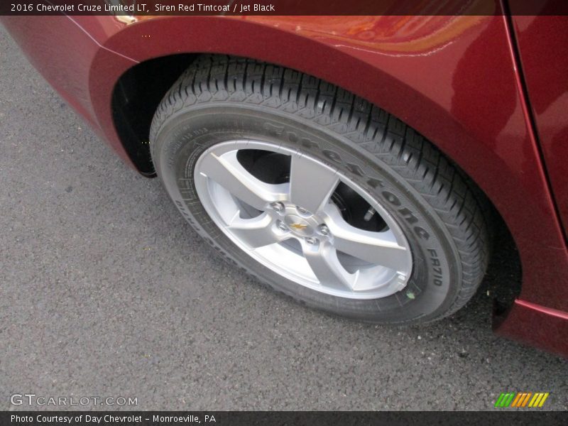 Siren Red Tintcoat / Jet Black 2016 Chevrolet Cruze Limited LT