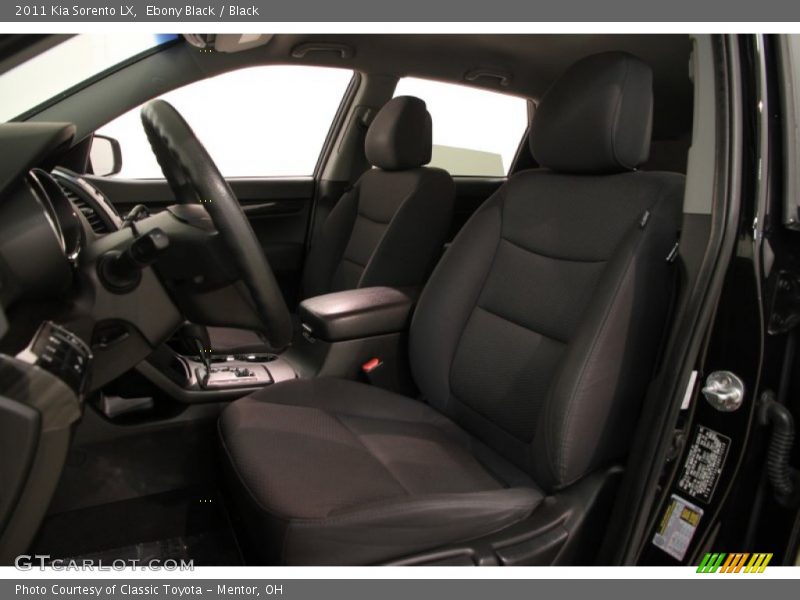 Ebony Black / Black 2011 Kia Sorento LX