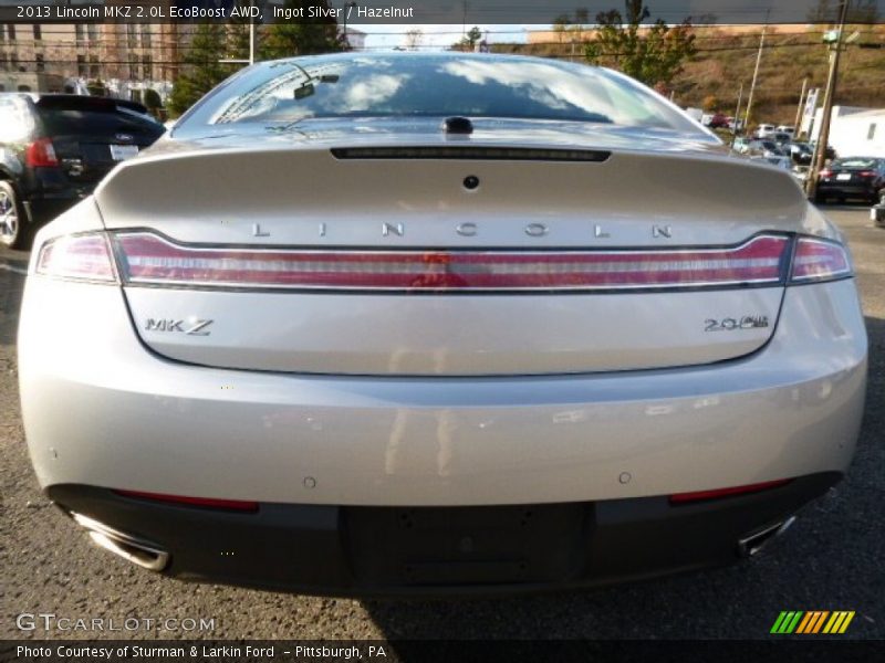 Ingot Silver / Hazelnut 2013 Lincoln MKZ 2.0L EcoBoost AWD