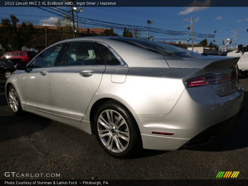 Ingot Silver / Hazelnut 2013 Lincoln MKZ 2.0L EcoBoost AWD