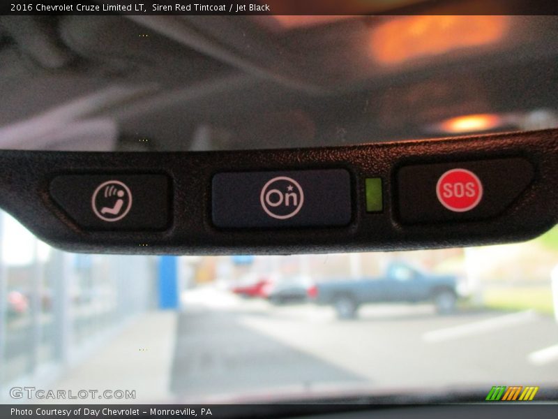 Siren Red Tintcoat / Jet Black 2016 Chevrolet Cruze Limited LT