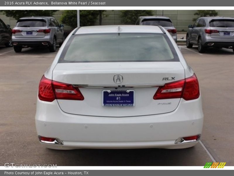 Bellanova White Pearl / Seacoast 2016 Acura RLX Advance