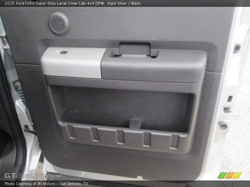 Ingot Silver / Black 2015 Ford F350 Super Duty Lariat Crew Cab 4x4 DRW