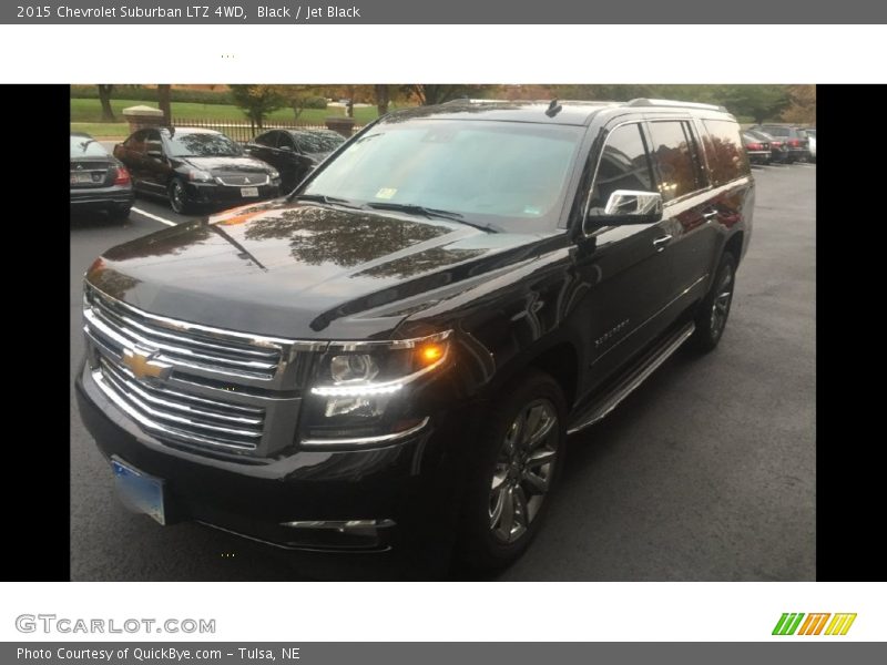 Black / Jet Black 2015 Chevrolet Suburban LTZ 4WD