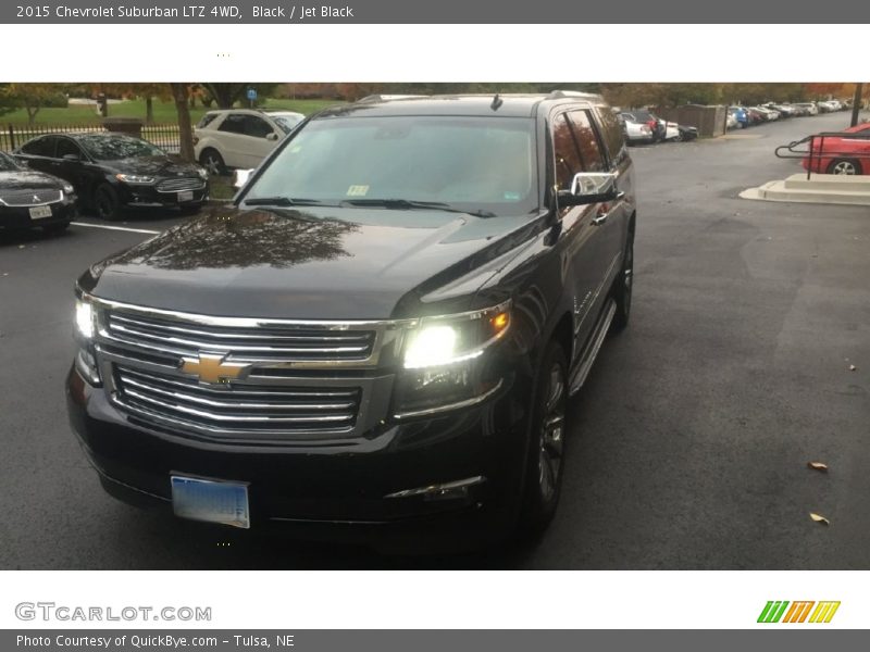 Black / Jet Black 2015 Chevrolet Suburban LTZ 4WD