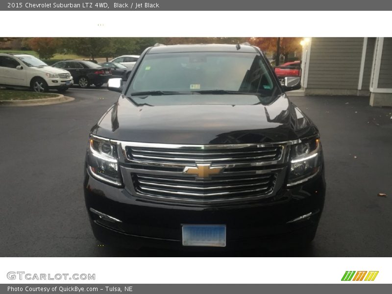 Black / Jet Black 2015 Chevrolet Suburban LTZ 4WD