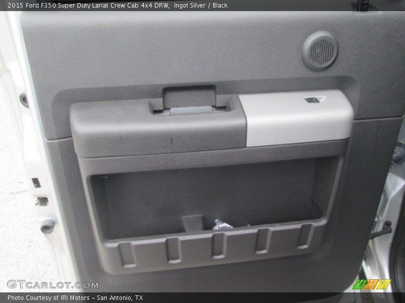 Ingot Silver / Black 2015 Ford F350 Super Duty Lariat Crew Cab 4x4 DRW